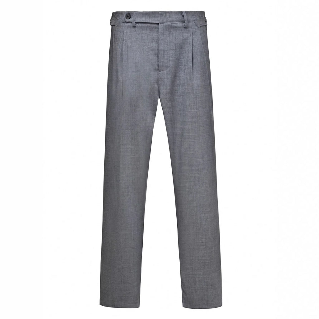 Men's Business Suit Trousers Straight-Leg Pants