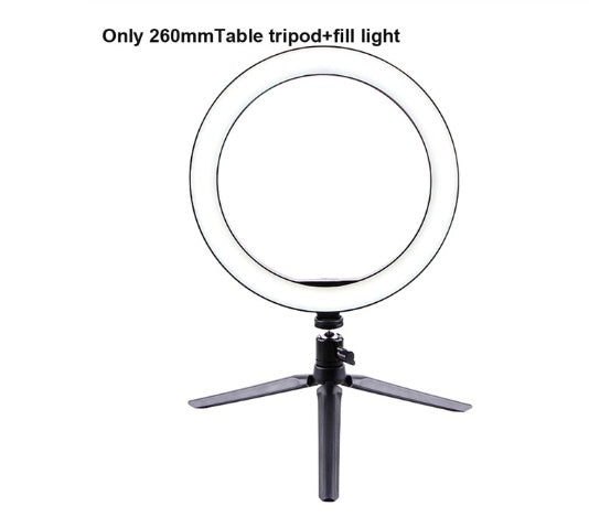 Anel de Luz LED para Fotografia e Vídeo – Iluminação Profissional e Regulável