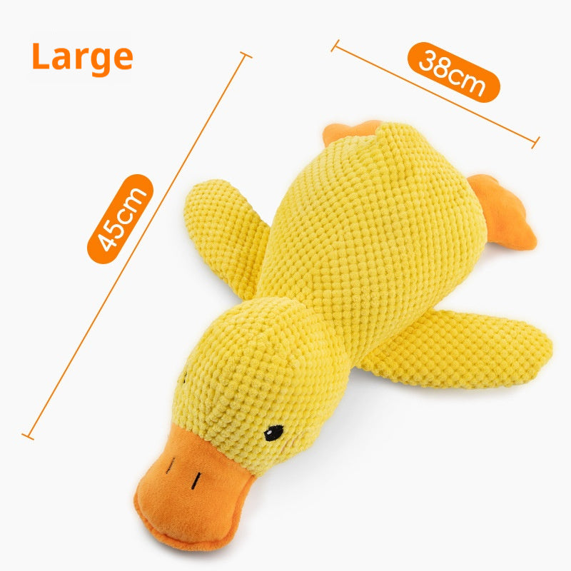 Pato de Pelúcia com Apito para cães