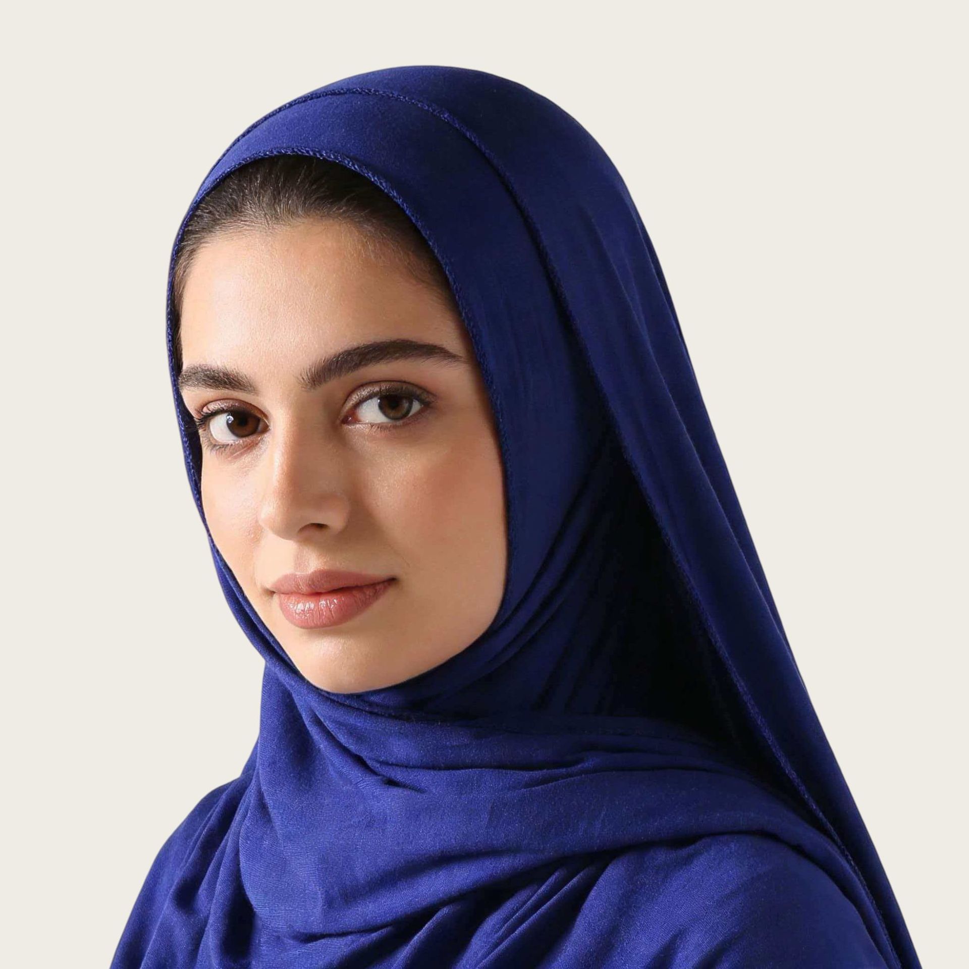 Mercerized Cotton Trendy Versatile Scarf Solid-color Long Scarf