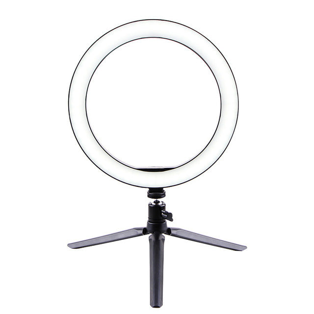 Anel de Luz LED para Fotografia e Vídeo – Iluminação Profissional e Regulável