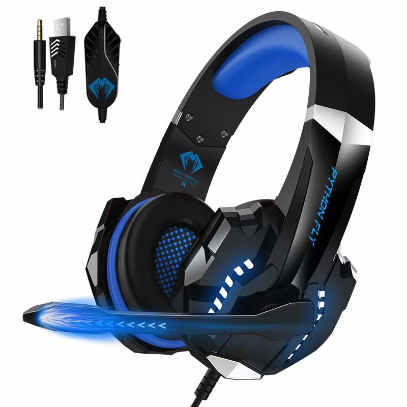 Headset Gaming com Fios – Auscultadores com Microfone Integrado