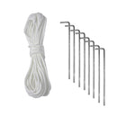 Party tent in white, 3 sizes - 3x3 meters-1