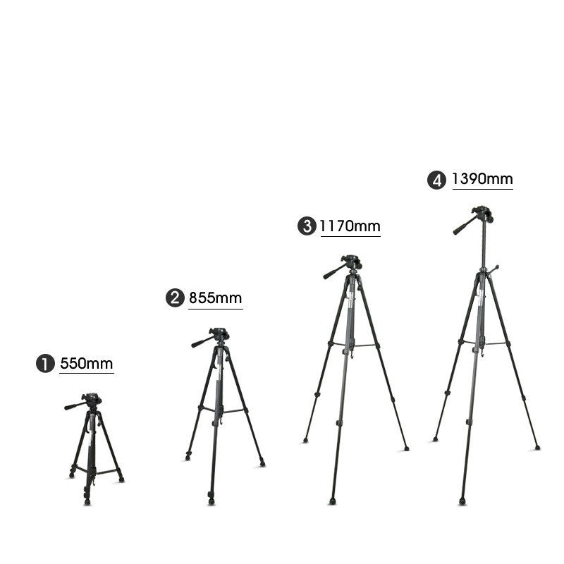Tripé Leve e Portátil para Máquinas Fotográficas DSLR – Ideal para Fotografia Profissional ou Amadora
