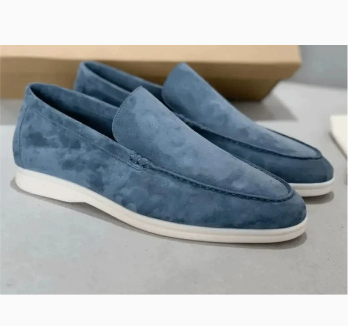 Loafers Matte Suede Slip-on Men