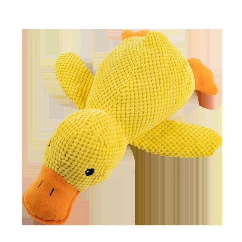 Pato de Pelúcia com Apito para cães