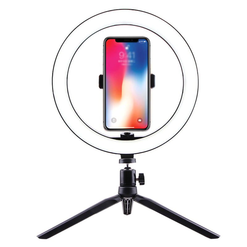 Anel de Luz LED para Fotografia e Vídeo – Iluminação Profissional e Regulável