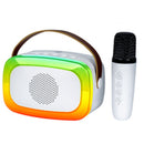 Speaker with Karaoke Microphone Trevi Trevi XR 8A01 MINI PARTY White-4