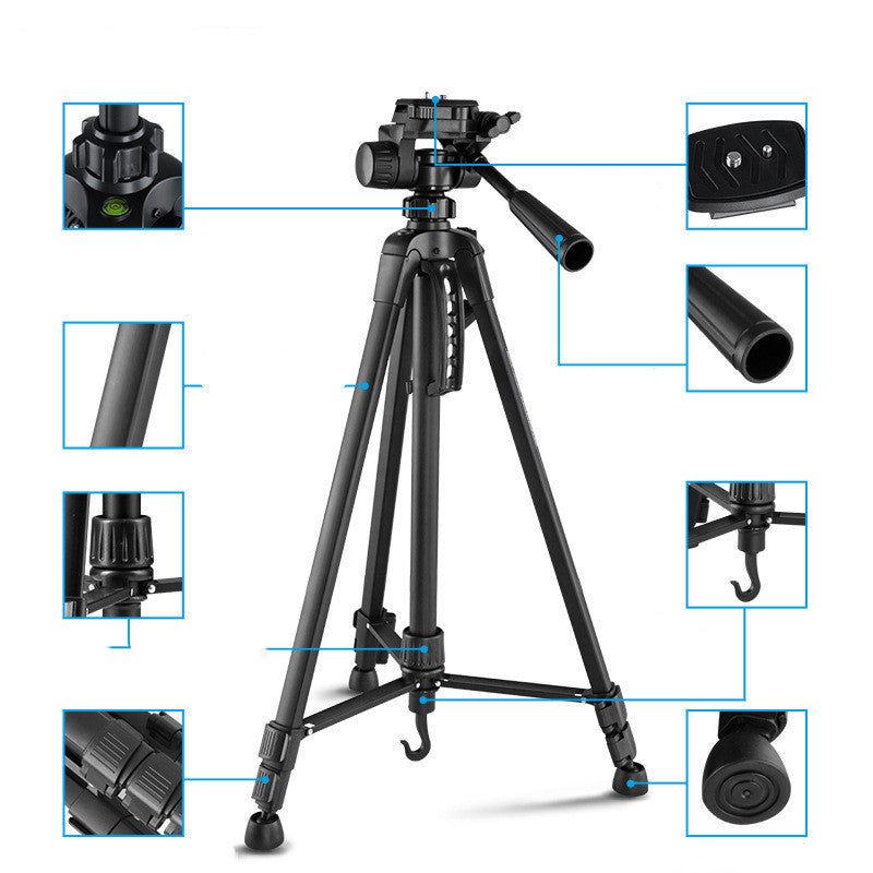Tripé Leve e Portátil para Máquinas Fotográficas DSLR – Ideal para Fotografia Profissional ou Amadora