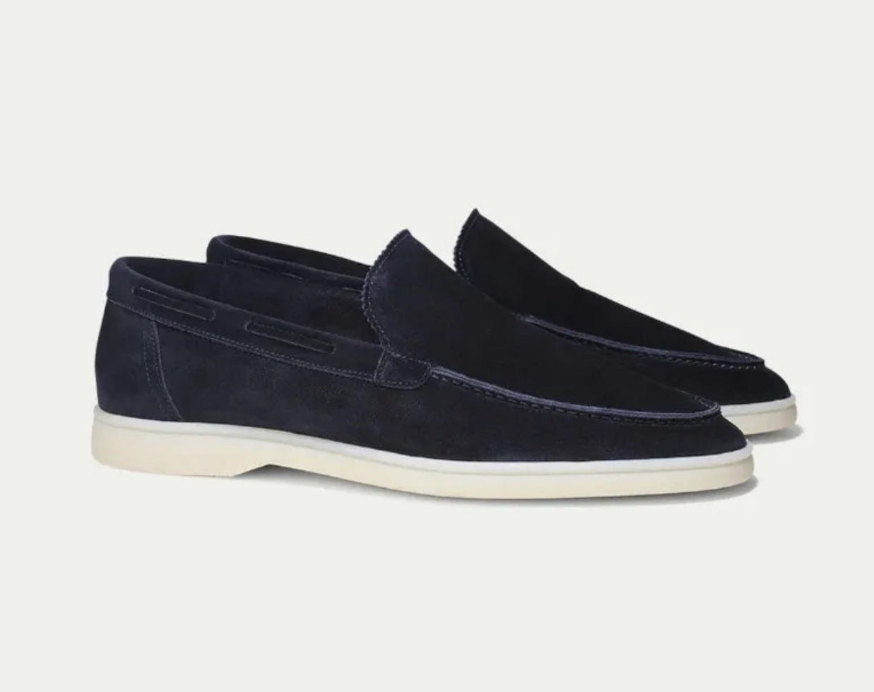 Loafers Matte Suede Slip-on Men