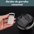 SKYTUR Copo Térmico Aço Inox 473ml + Tampa E Abridor Para Cerveja Suco Refrigerante Temperatura Quente e Gelado - ENVIO RAPIDO