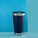 SKYTUR Copo Térmico Aço Inox 473ml + Tampa E Abridor Para Cerveja Suco Refrigerante Temperatura Quente e Gelado - ENVIO RAPIDO