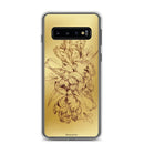 Anacotte Modern Luxury gold Blooming Floral Samsung Case-0