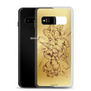 Anacotte Modern Luxury gold Blooming Floral Samsung Case-1