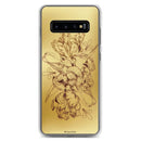 Anacotte Modern Luxury gold Blooming Floral Samsung Case-2