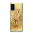 Anacotte Modern Luxury gold Blooming Floral Samsung Case-5