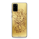 Anacotte Modern Luxury gold Blooming Floral Samsung Case-7