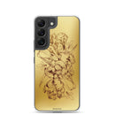 Anacotte Modern Luxury gold Blooming Floral Samsung Case-12