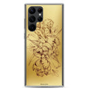 Anacotte Modern Luxury gold Blooming Floral Samsung Case-14