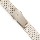 Stainless Steel Link Bracelet Band - The Perth in Silver and Rose - Compatible with Apple Watch Size 42mm to 45mm-4