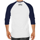 DAYZ FROSTLINE - LONG SLEEVE T-SHIRT | WHITE + NAVY BLUE-3