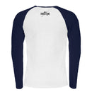 DAYZ FROSTLINE - LONG SLEEVE T-SHIRT | WHITE + NAVY BLUE-2