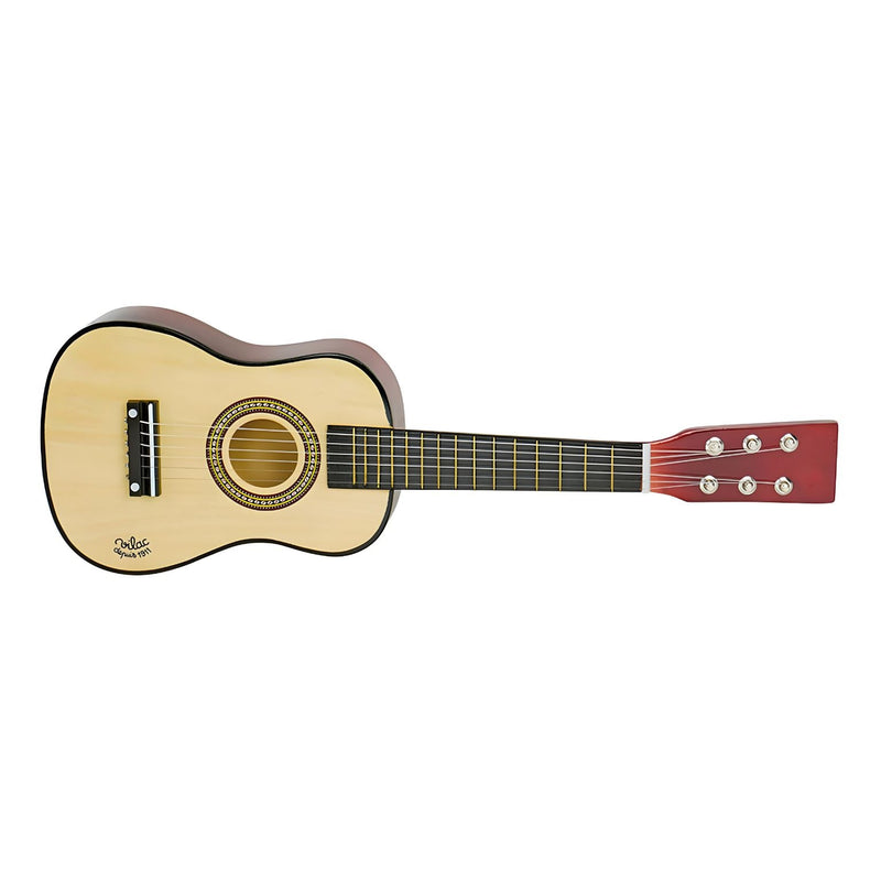 Guitarra de Madeira natural-1