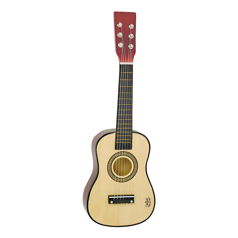 Guitarra de Madeira natural-0