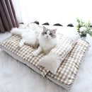 Pet Dog Bed Soft Lounger Pet Bed House for Dogs Cats Cozy Sleeping Sofa Warm Puppy Kennel Mat Cat Mattress Pet Supplies-0