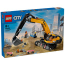 Lego City Escavadora de Construção Amarela-0