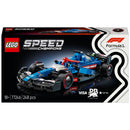 Lego Speed Champions Carro de Corrida Visa Cash App RB VCARB 01 F1-0