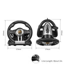 Pxn v3ii gaming volante pedal vibração controlador de jogo de corrida para xbox um para pc para ps3 ps4 para n-switch