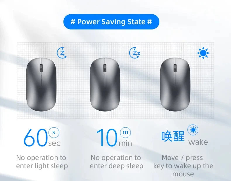 Xiaomi mouse sem fio tipo-c carregamento silencioso clique portátil escritório ergonômico portátil universal leve jogo de escritório sem ruído