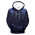 Pulôver com Capuz Masculino 3D Anime 2024 – Casual, Solto, Estilo Harajuku