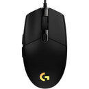 Logitech g102 mouse usb com fio mouse para jogos 8000 dpi tela de efeito óptico arco-íris para computador pc/mac e laptop