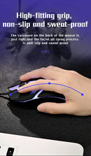 1 PC SOMENTE M01 Esportes LED Luminoso Retroiluminado USB Wired Gaming Mouse para Desktop PC Laptop Office Computer Gaming Mouse