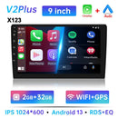 7/9/10 polegada universal android 13 rádio do carro 64g autoradio android 2 din rádio do carro gps bt central multimídia sistemas de carro inteligente