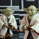 Estrelas guerras filmes série personagem escala modelo grand master yoda figura de ação modelo desktop ornamento boneca brinquedos presentes aniversário