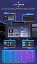 1 din android rádio estéreo do carro 10.1 girar tela de toque removível para universal carplay navegação gps bluetooth wifi autoradio