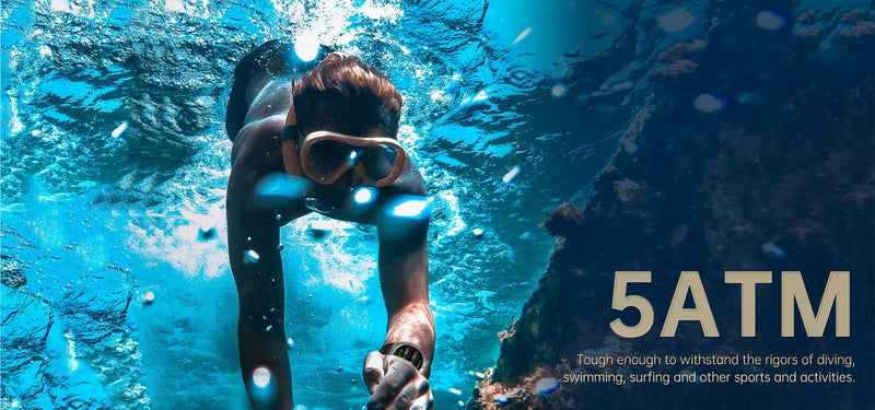 2025 novo relógio inteligente militar embutido gps bússola barométrica altímetro 5atm à prova dwaterproof água esporte smartwatch masculino chamada bluetooth