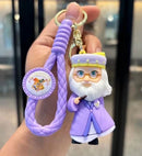 3d harried potter pvc chaveiro brinquedo hermione granger malfoy ron dobby voldemort snape brinquedo figuras festa chaveiros crianças presentes brinquedos