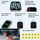 Xiaomi redmi relógio 5 ativo relógio inteligente bluetooth 5.3 oxigênio no sangue freqüência cardíaca suporta chamadas de voz bluetooth 2 "display lcd