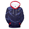 Pulôver com Capuz Masculino 3D Anime 2024 – Casual, Solto, Estilo Harajuku