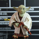 Estrelas guerras filmes série personagem escala modelo grand master yoda figura de ação modelo desktop ornamento boneca brinquedos presentes aniversário