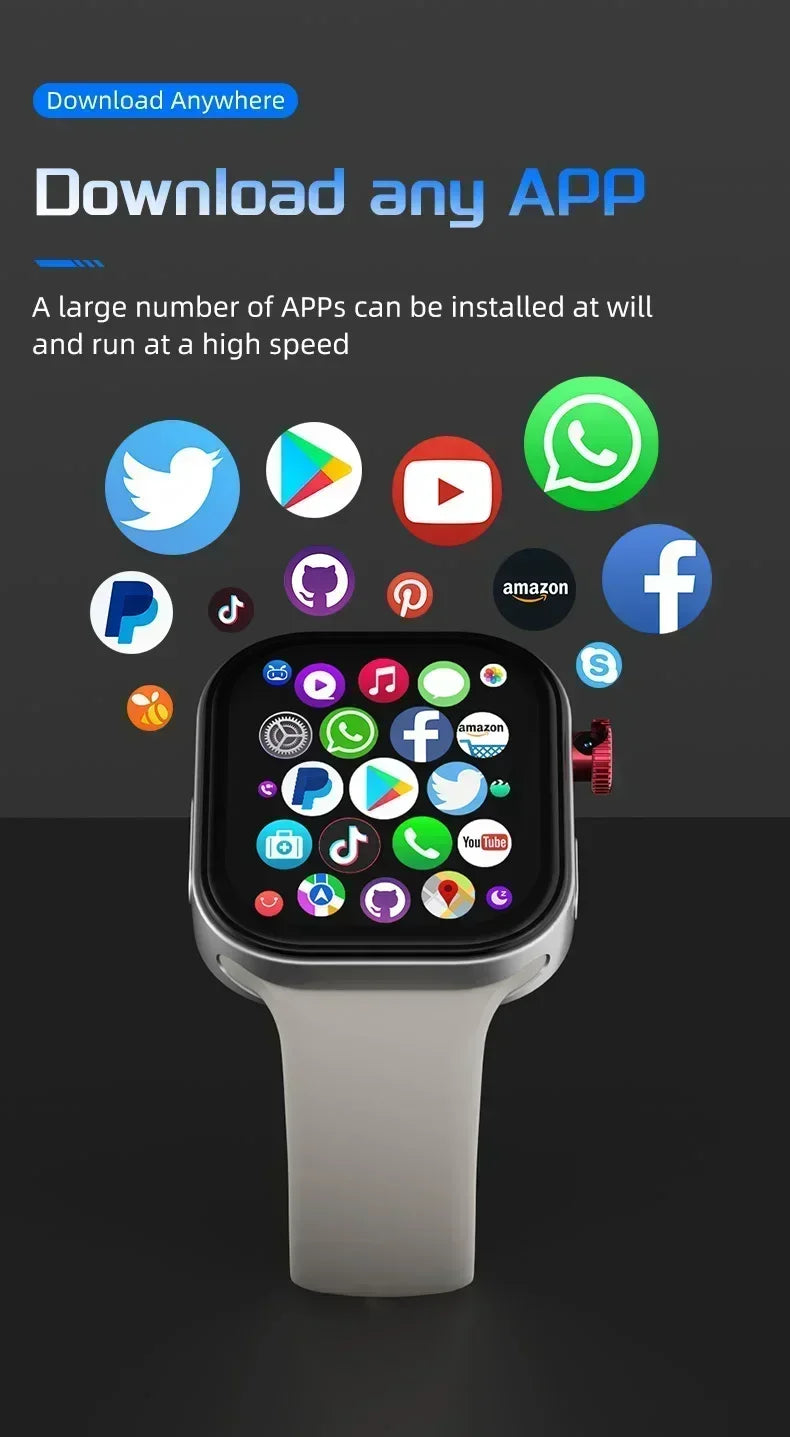 4g versão celular vp99 smartwatch 2.29 ''5g android relógio inteligente com freqüência cardíaca pressão arterial função de oxigênio no sangue gps wifi