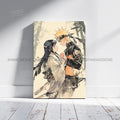 Anime uzumaki naruto lona hd imprime imagem uchiha sasuke arte de parede pintura decoração para casa hatake kakashi cartaz sem moldura