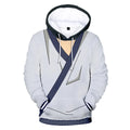 Pulôver com Capuz Masculino 3D Anime 2024 – Casual, Solto, Estilo Harajuku