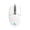 Logitech g102 mouse usb com fio mouse para jogos 8000 dpi tela de efeito óptico arco-íris para computador pc/mac e laptop