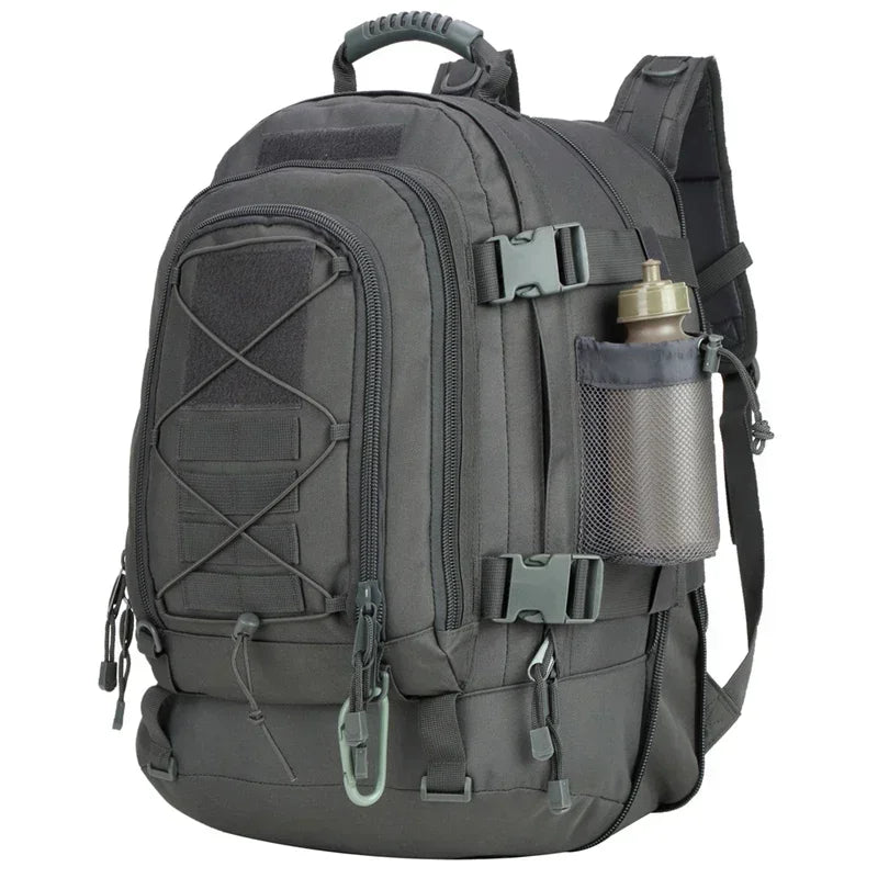 LQARMY-Militar Tático Mochila, Exército Molle Assalto Mochila, Viagem ao ar livre Caminhadas Mochilas, Camping e Caça, 60L