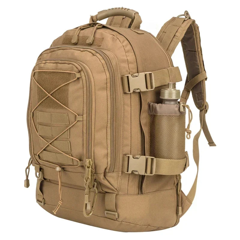 LQARMY-Militar Tático Mochila, Exército Molle Assalto Mochila, Viagem ao ar livre Caminhadas Mochilas, Camping e Caça, 60L